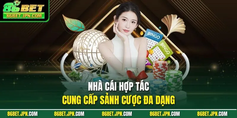 Nhà cái hợp tác cung cấp sảnh cược đa dạng